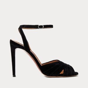 Ralph Lauren Collection Bacall II Velvet SandalsThese are brand-new US 8.5